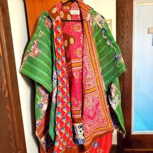 Kantha Bae kimono coat